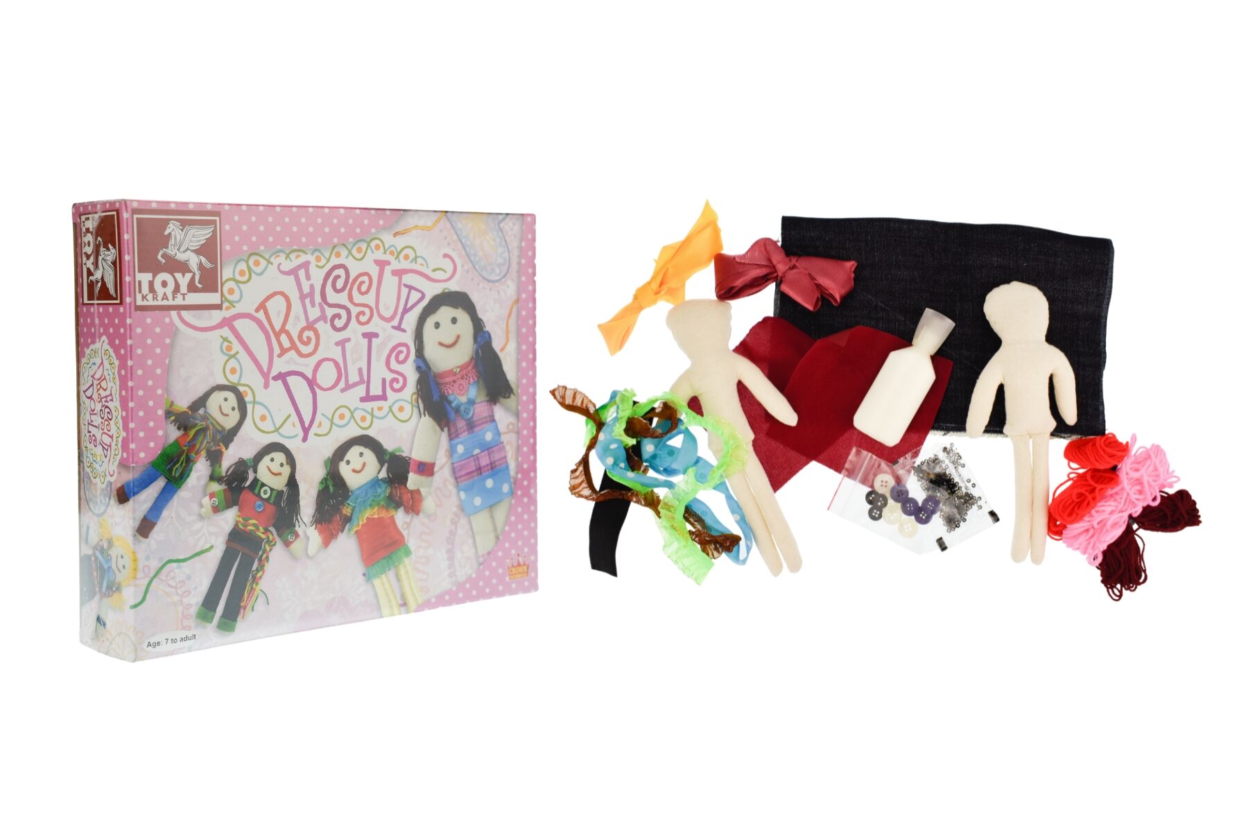 DRESS UP DOLLS CRAFT KIT - Bamboo Sprout