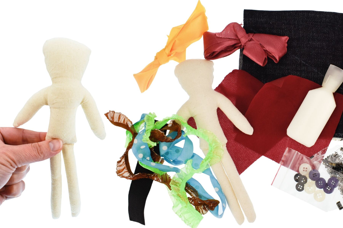 DRESS UP DOLLS CRAFT KIT - Bamboo Sprout