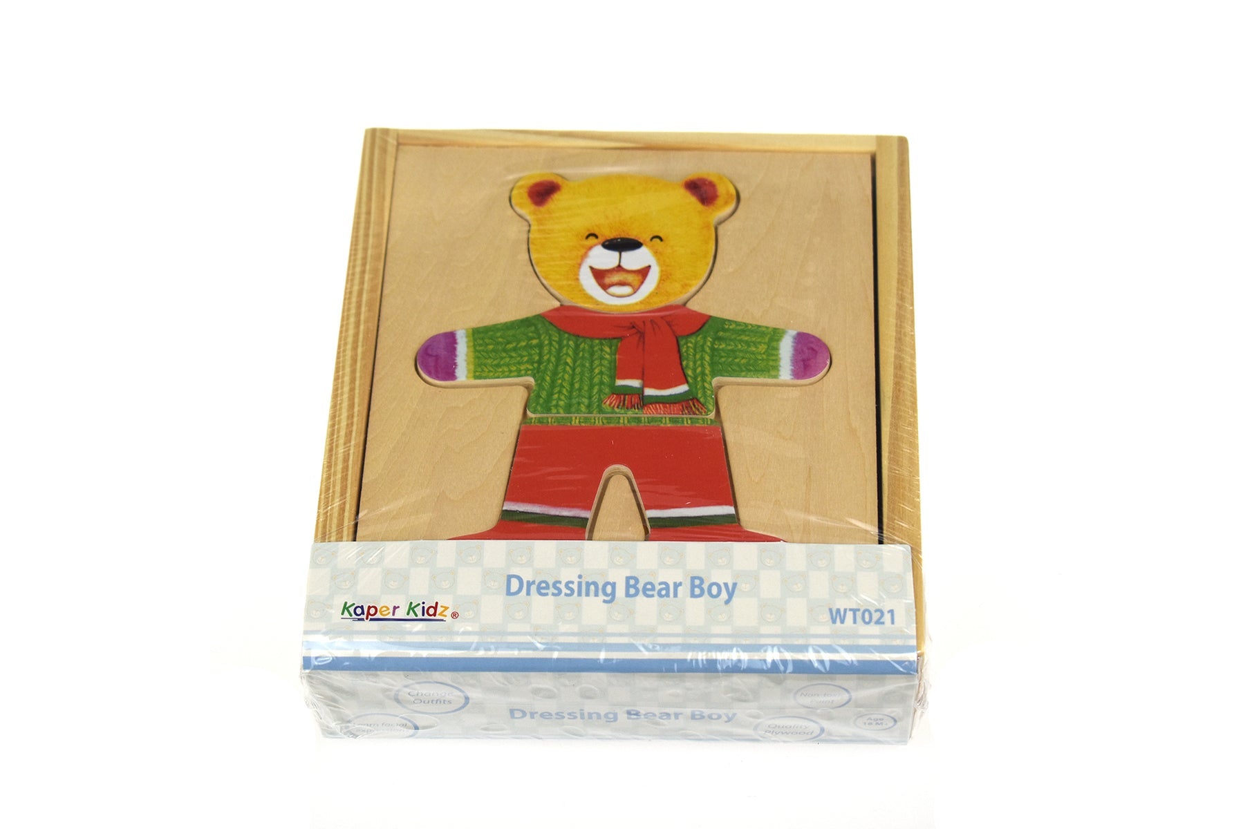 DRESSING BEAR BOY - Bamboo Sprout