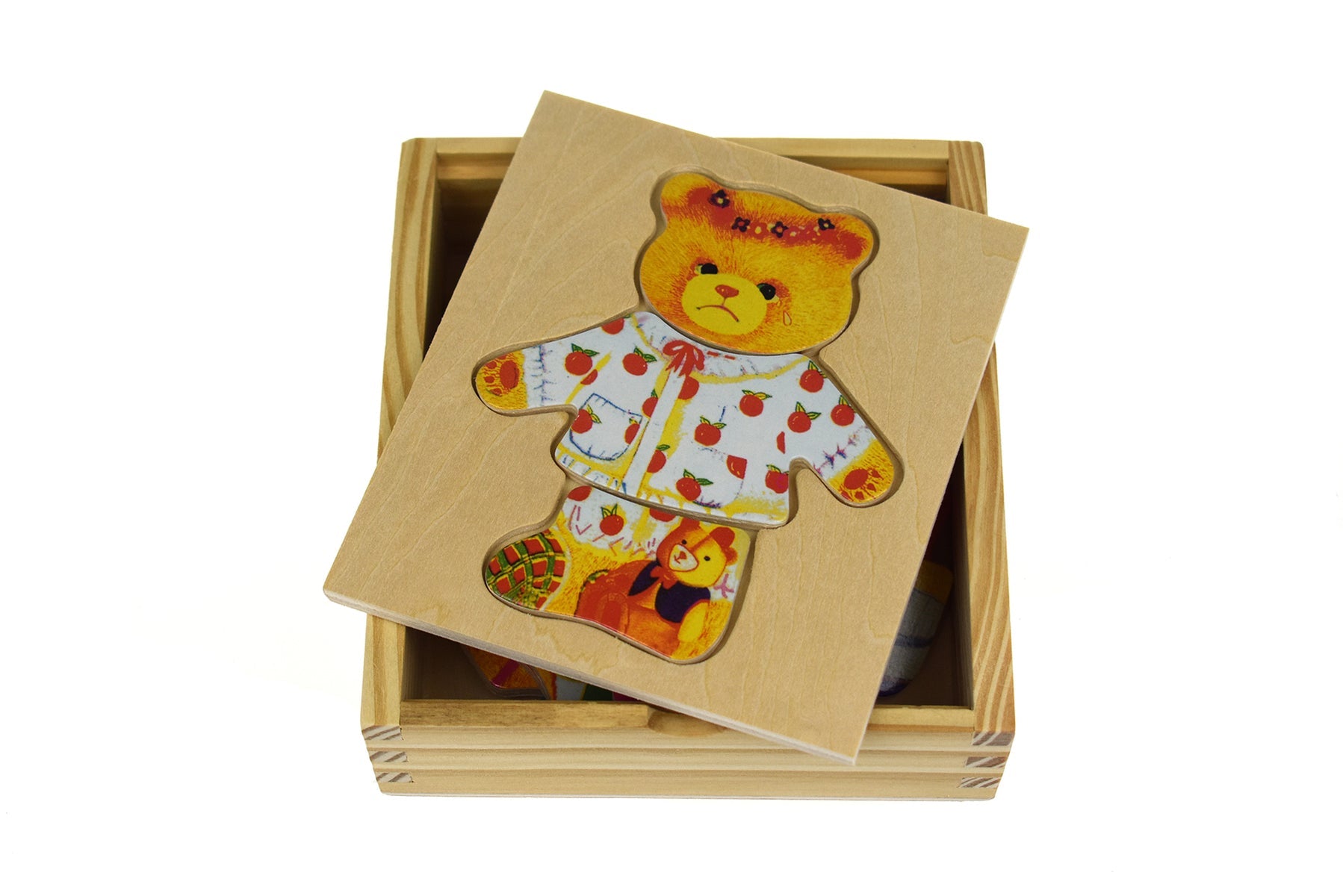 DRESSING BEAR GIRL - Bamboo Sprout