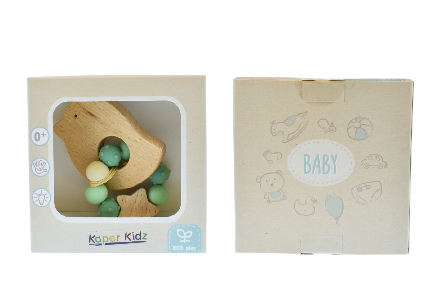 ECOBEAD BIRD TEETHER - Bamboo Sprout