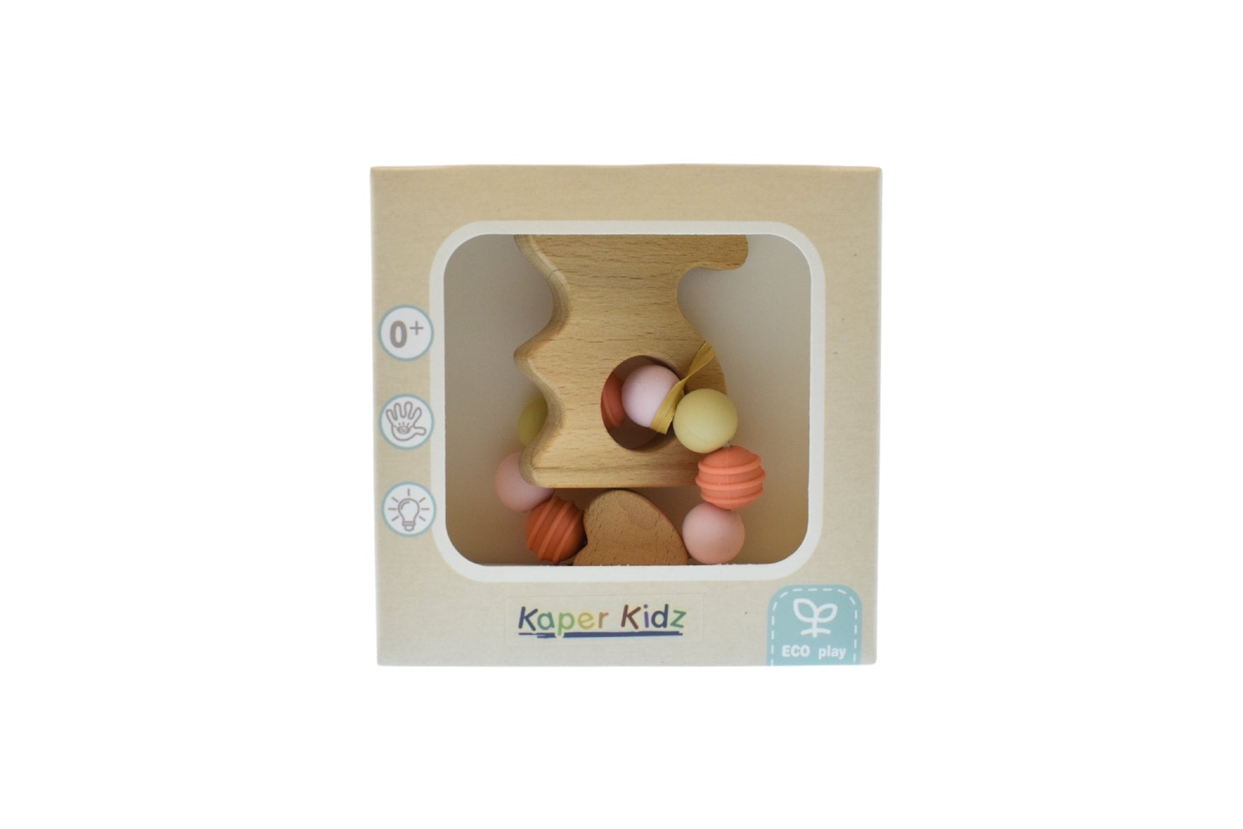 ECOBEAD BUNNY TEETHER - Bamboo Sprout