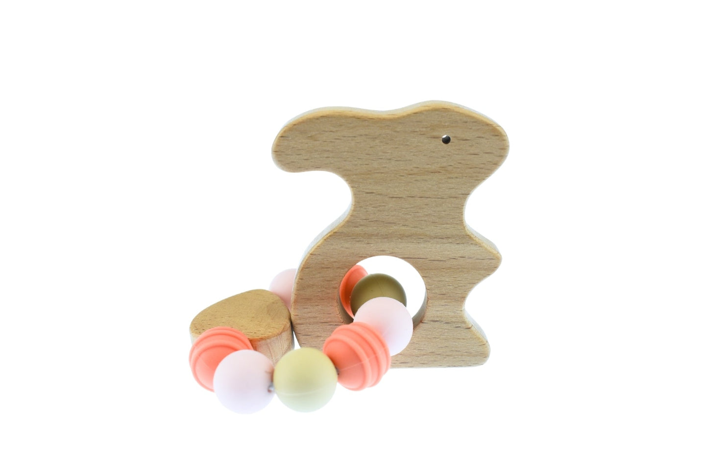 ECOBEAD BUNNY TEETHER - Bamboo Sprout