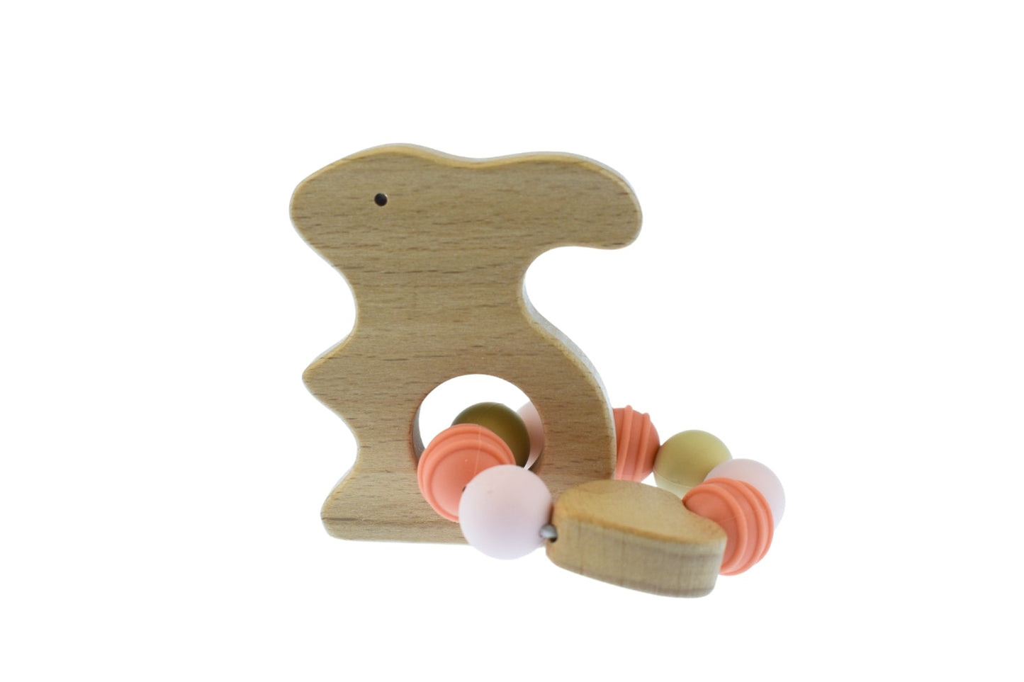 ECOBEAD BUNNY TEETHER - Bamboo Sprout