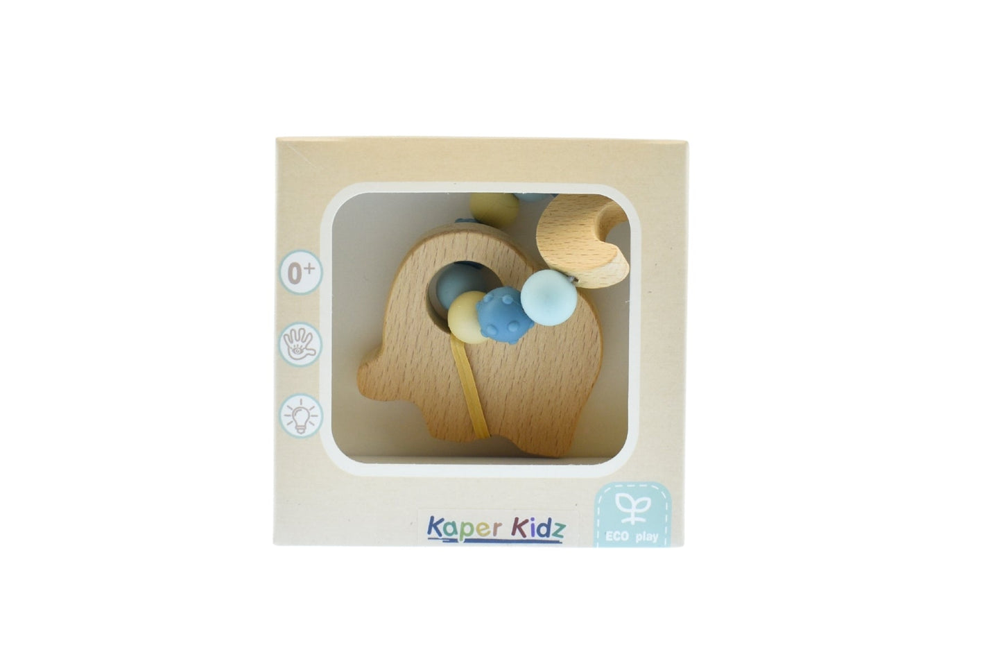 ECOBEAD ELEPHANT TEETHER - Bamboo Sprout