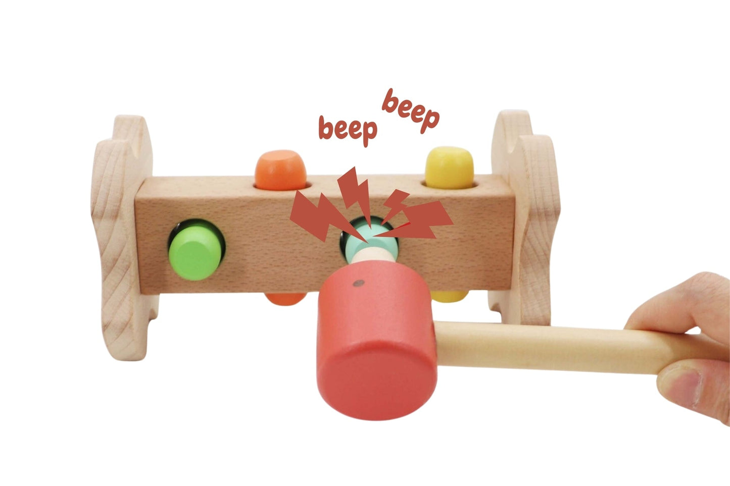 ECOPECKER HAMMER BENCH - Bamboo Sprout