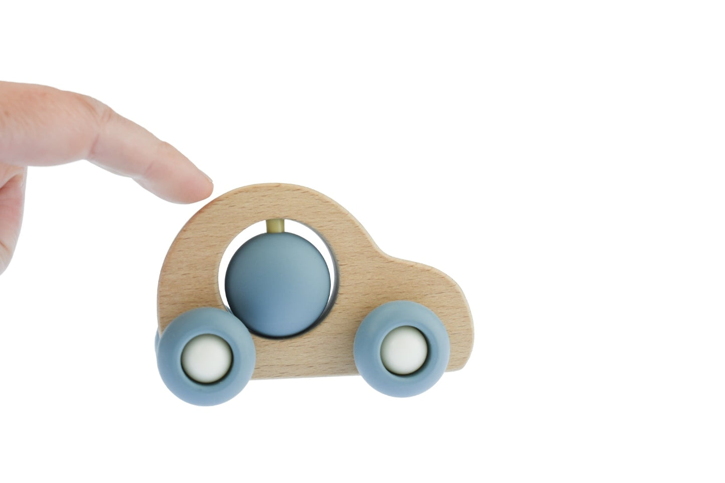 ECOSPIN CAR BLUE - Bamboo Sprout