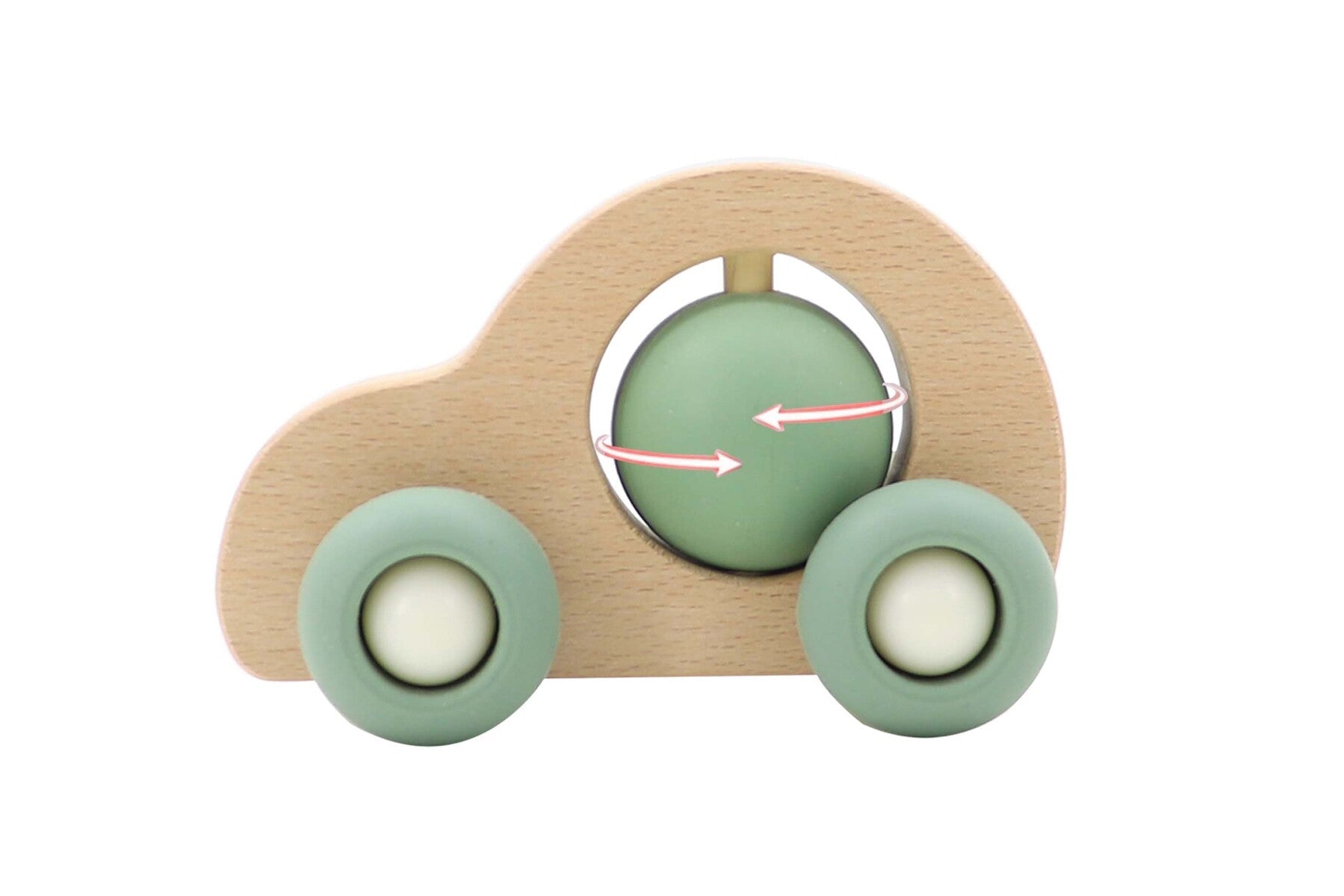 ECOSPIN CAR GREEN - Bamboo Sprout