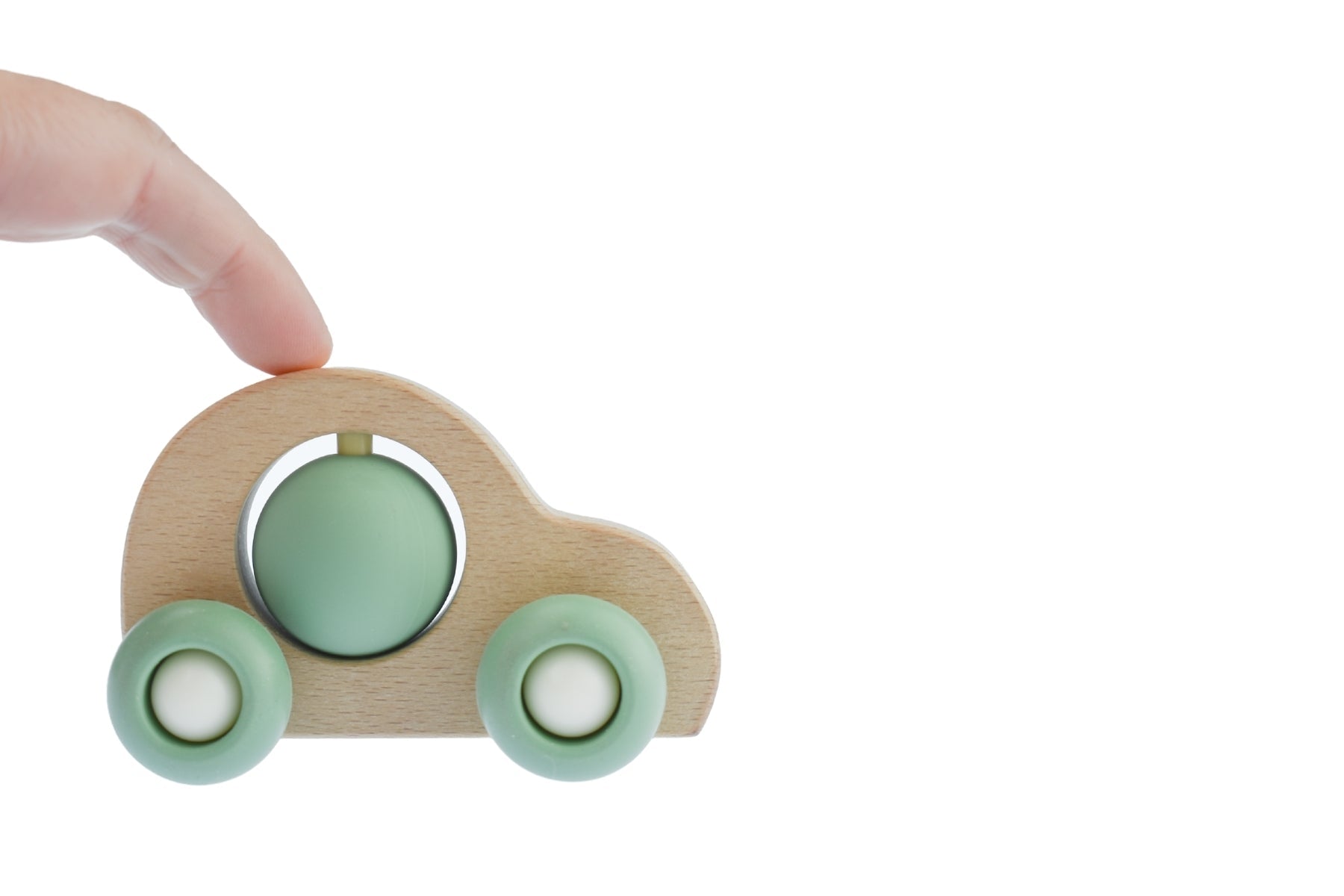 ECOSPIN CAR GREEN - Bamboo Sprout