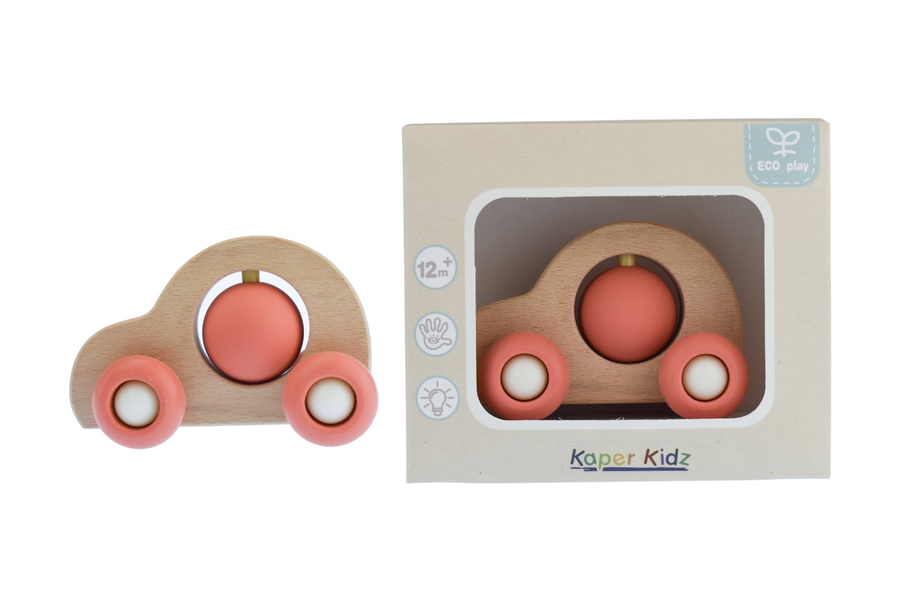 ECOSPIN CAR RED - Bamboo Sprout