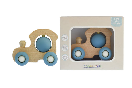 ECOSPIN TRAIN BLUE - Bamboo Sprout