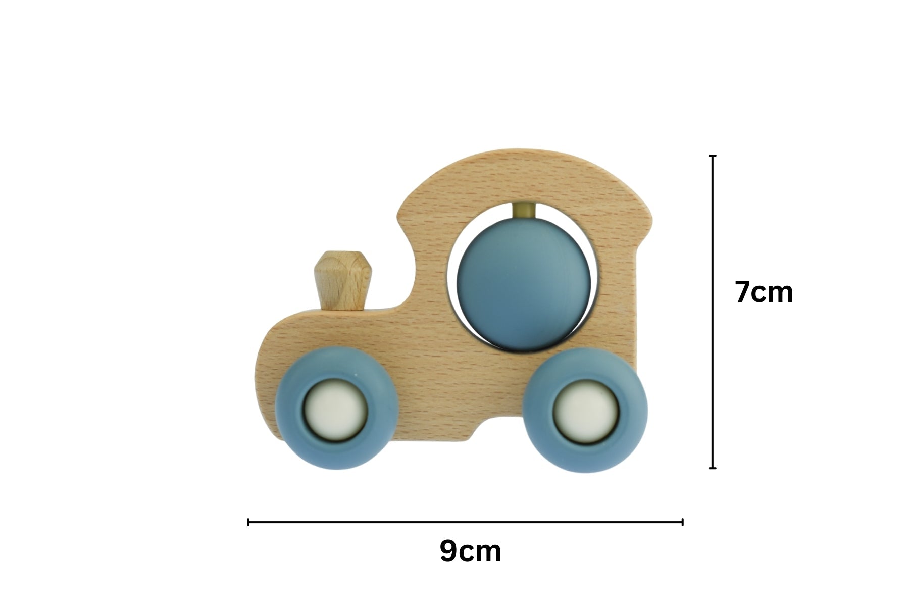 ECOSPIN TRAIN BLUE - Bamboo Sprout