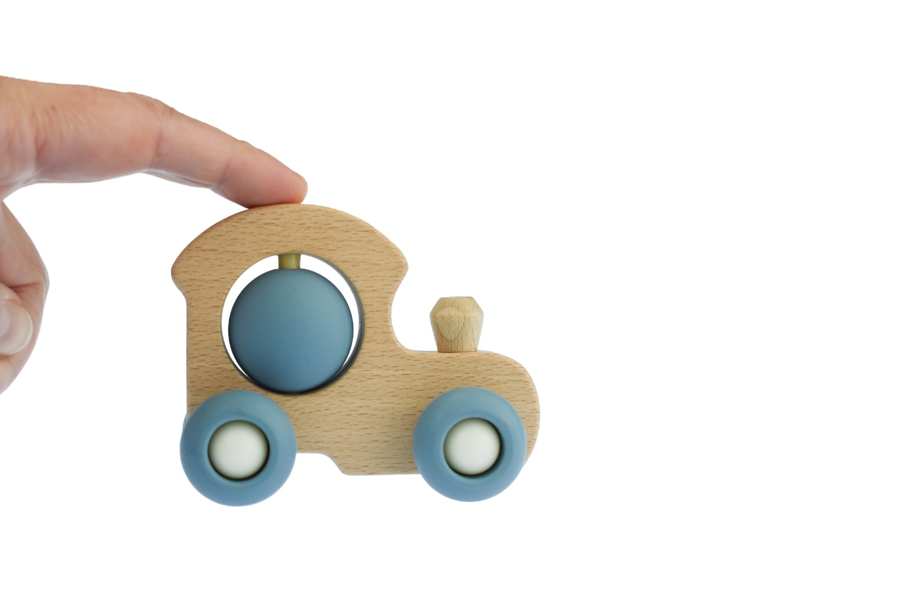 ECOSPIN TRAIN BLUE - Bamboo Sprout
