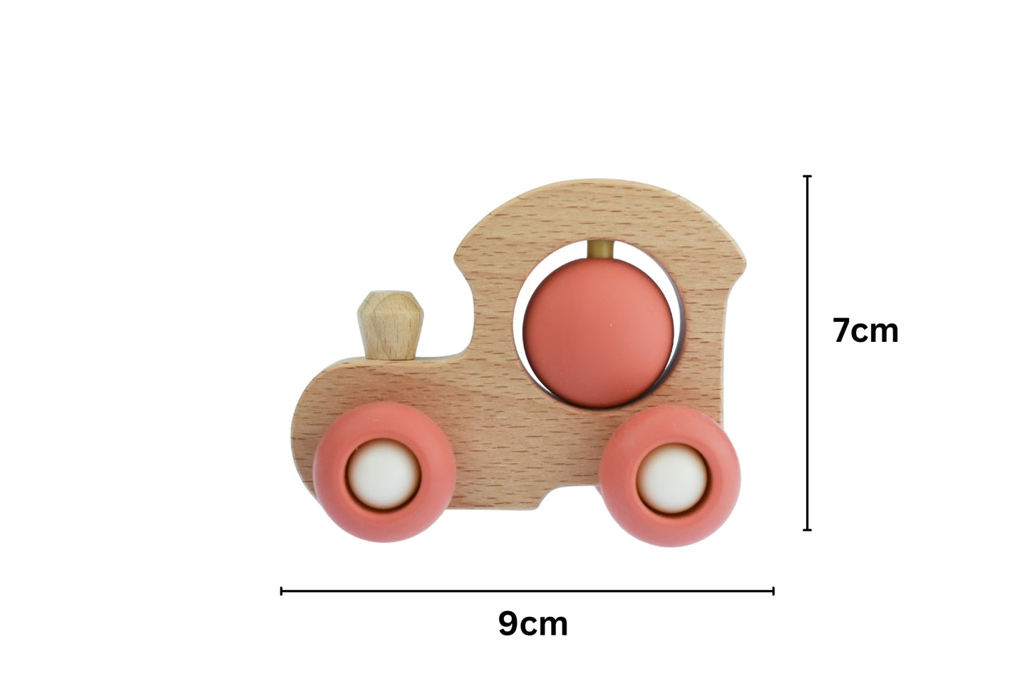 ECOSPIN TRAIN RED - Bamboo Sprout