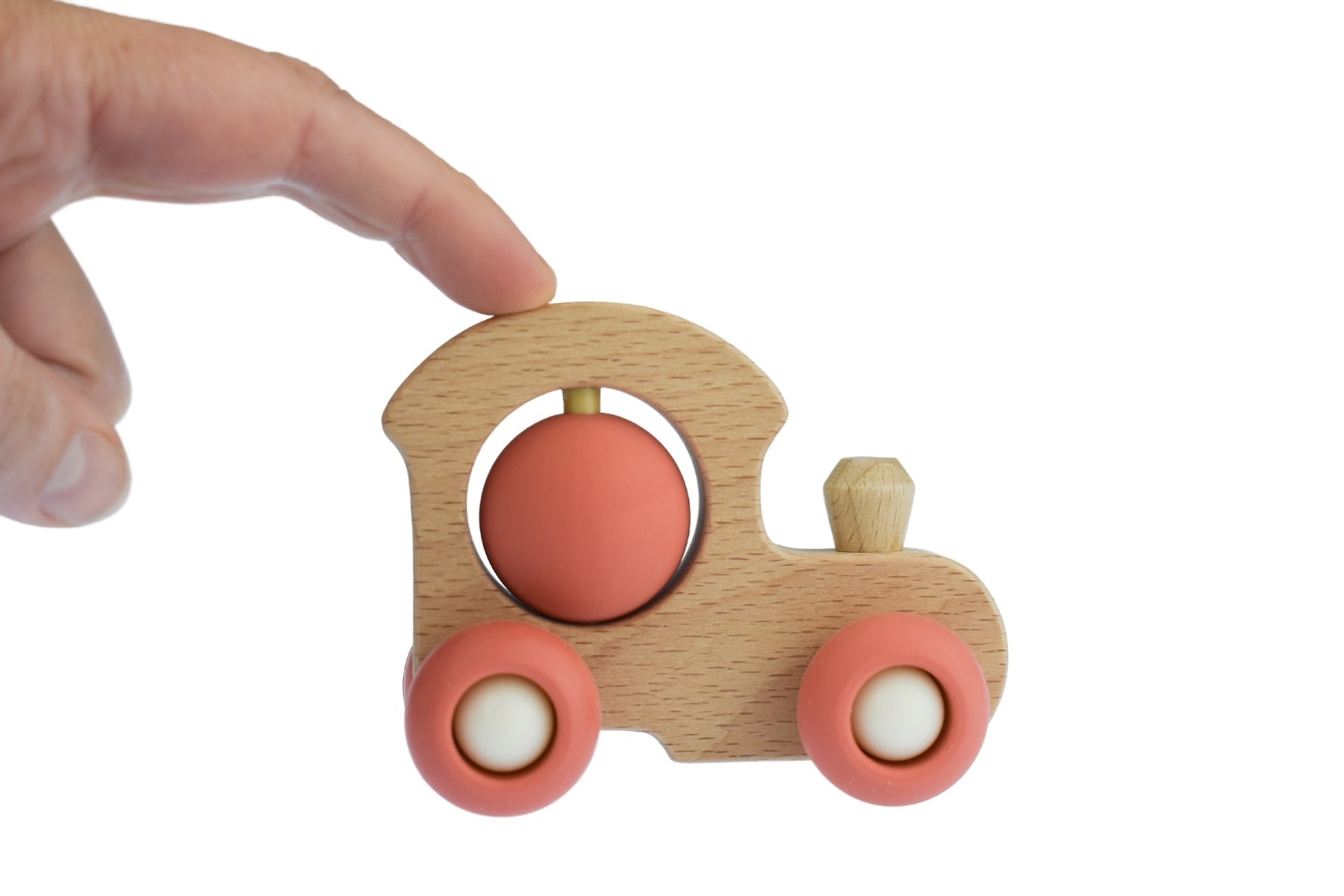 ECOSPIN TRAIN RED - Bamboo Sprout