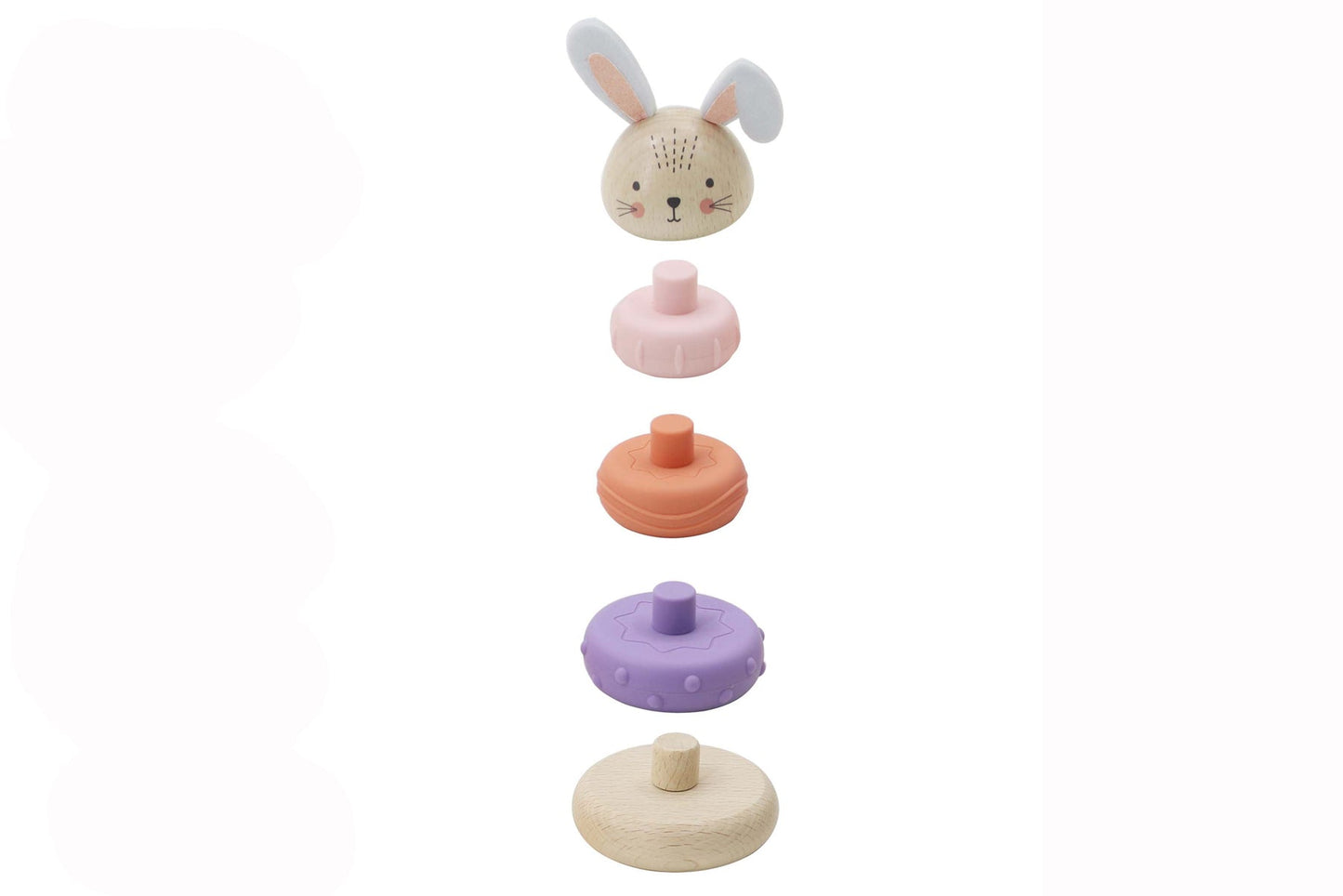 ECOSTACK BUNNY RINGS - Bamboo Sprout