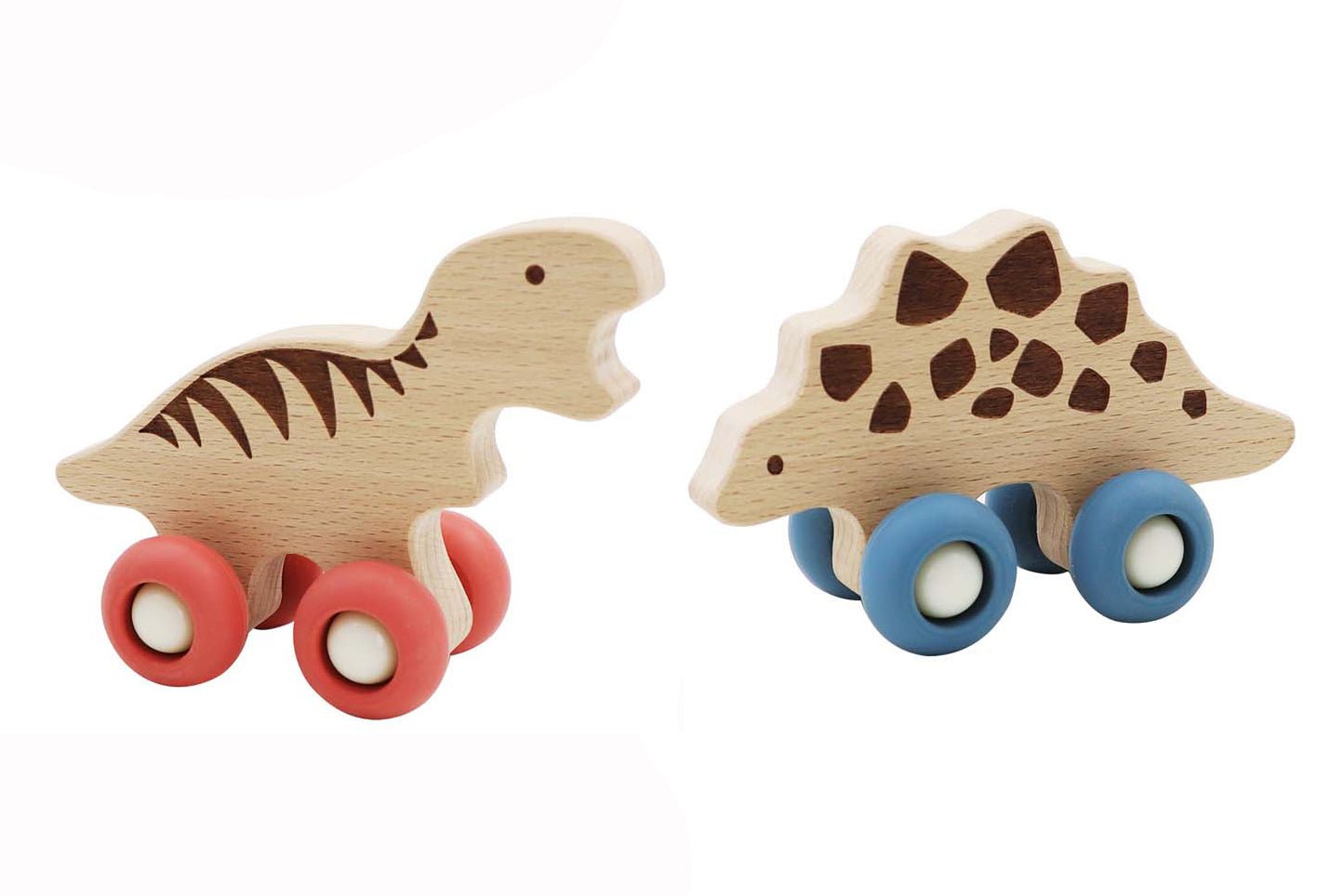 ECOWHEELS DINOSAUR MOVERS TYRANNOSAURUS & STEGOSAURUS - Bamboo Sprout