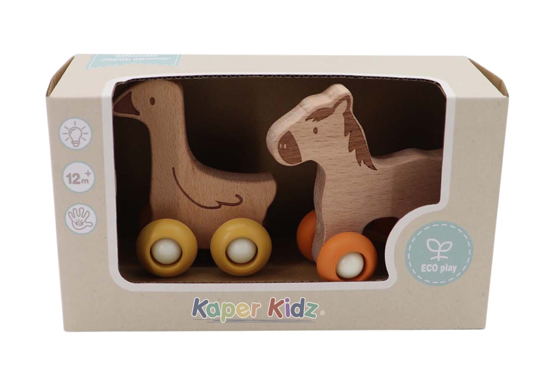 ECOWHEELS FARM MOVERS HORSE & DUCK - Bamboo Sprout