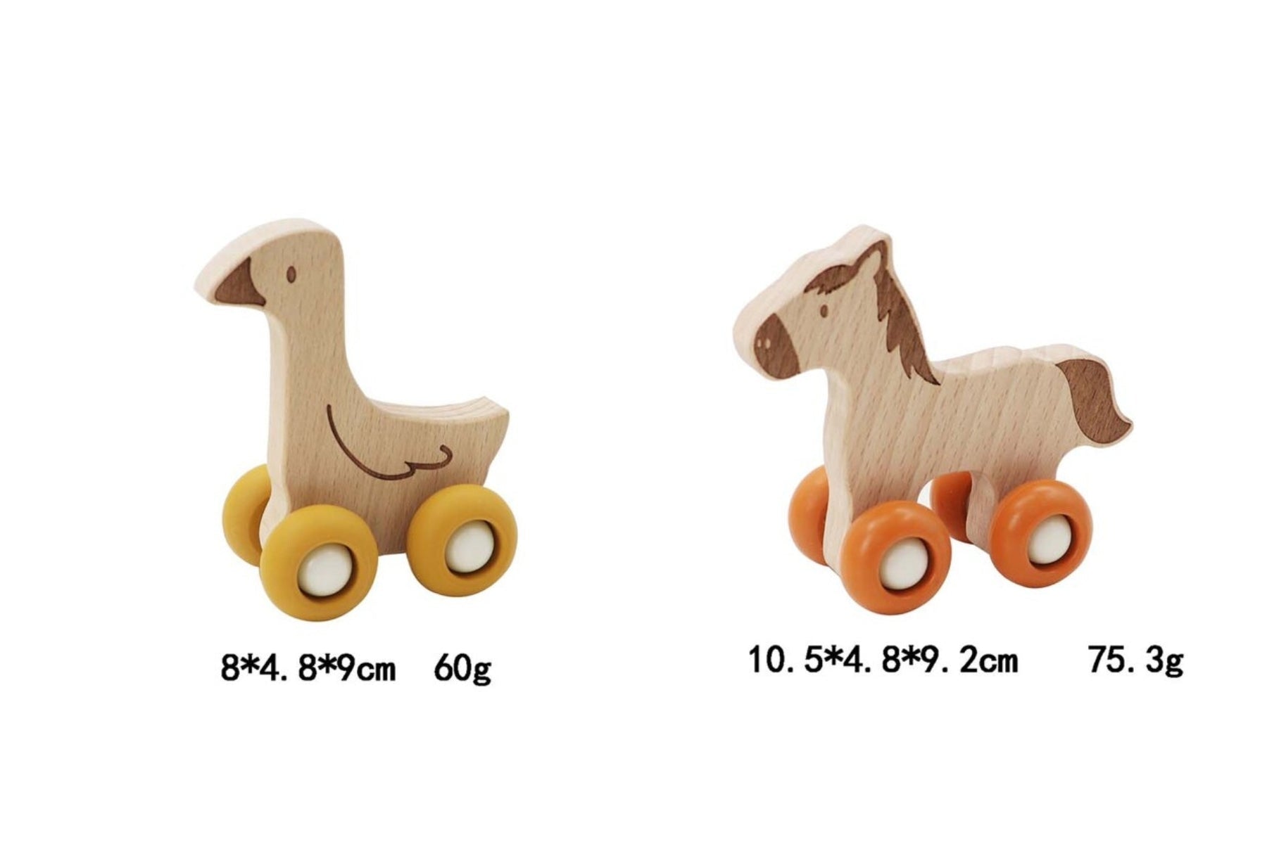 ECOWHEELS FARM MOVERS HORSE & DUCK - Bamboo Sprout
