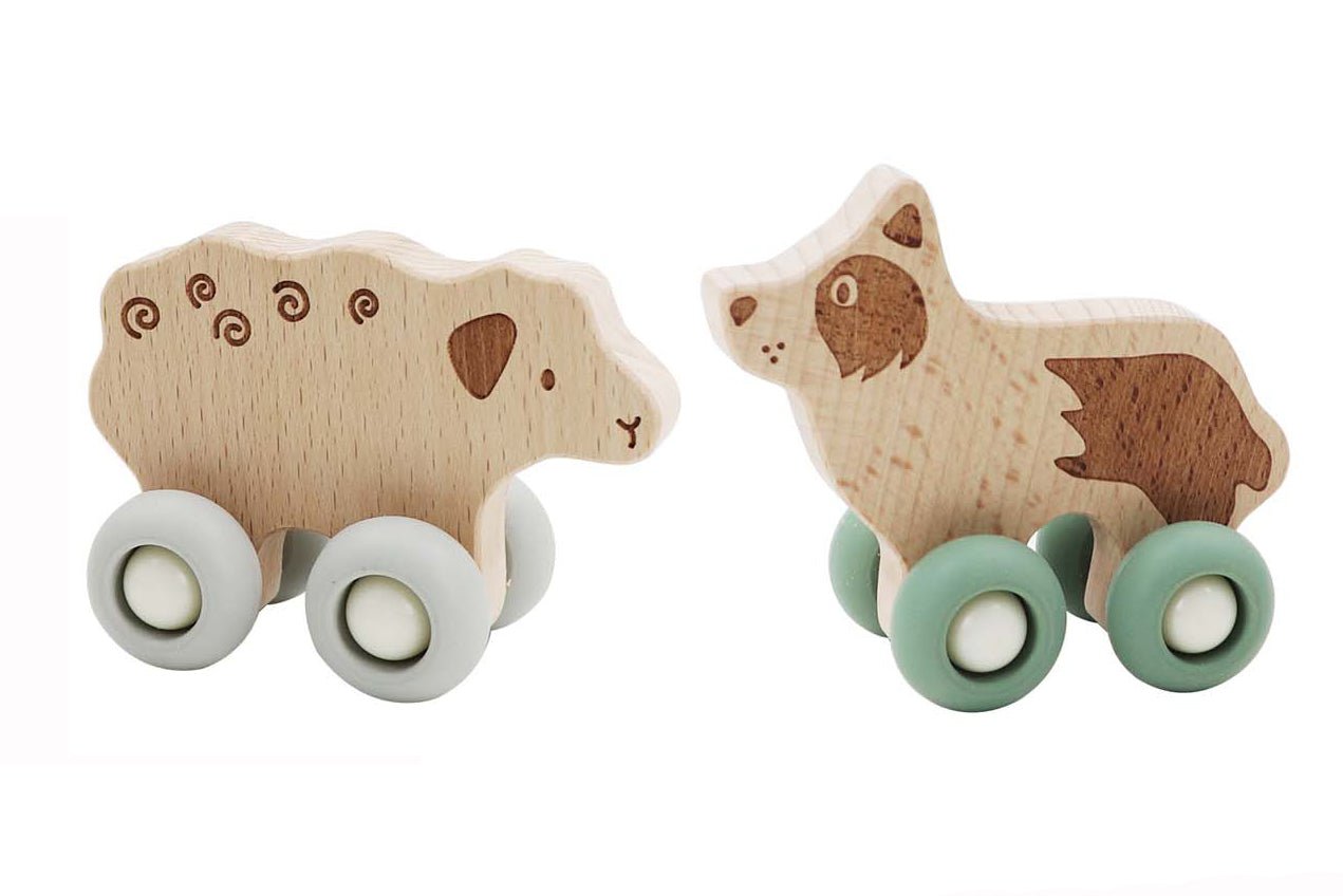 ECOWHEELS FARM MOVERS SHEEP & DOG - Bamboo Sprout
