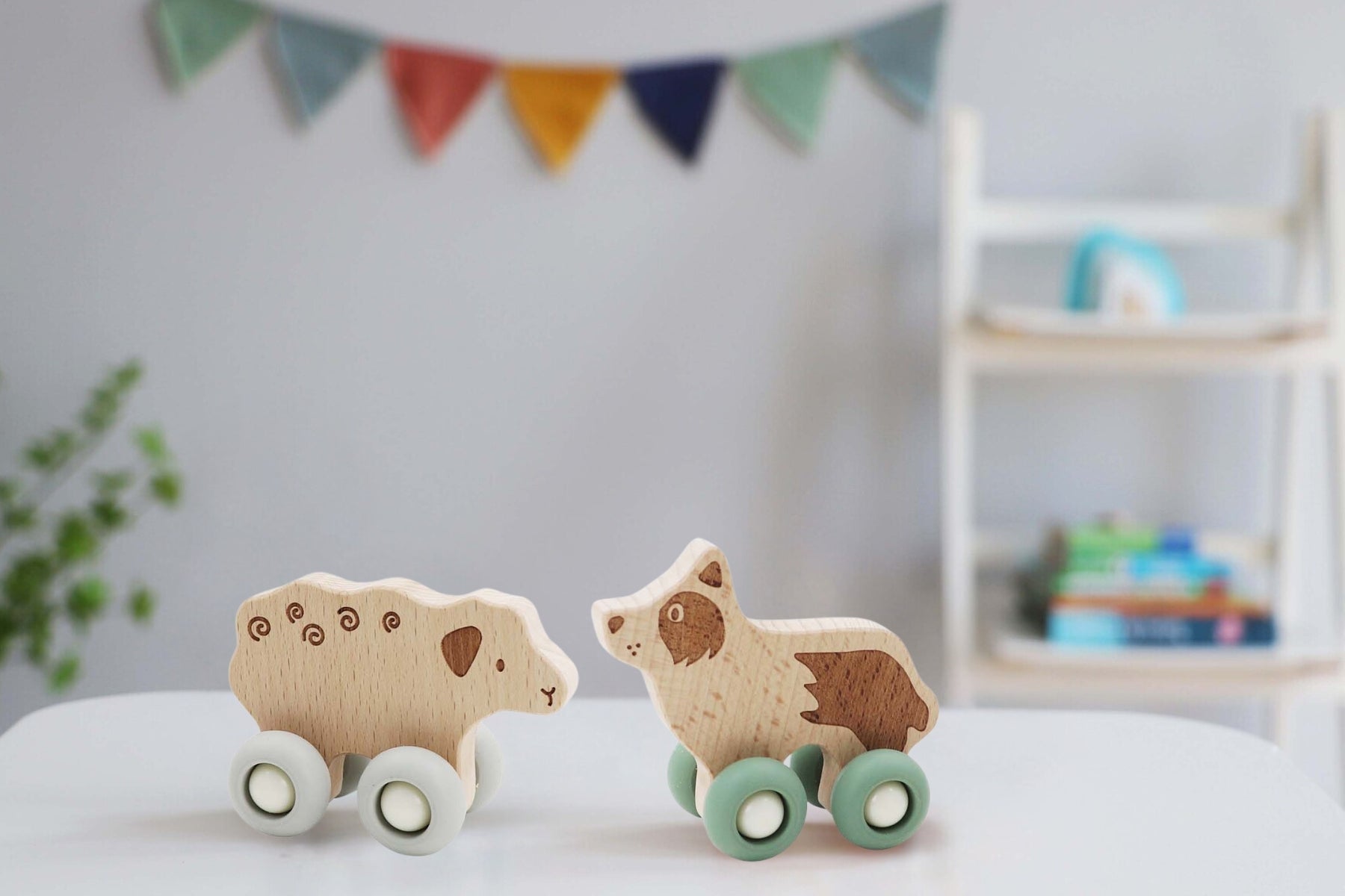 ECOWHEELS FARM MOVERS SHEEP & DOG - Bamboo Sprout