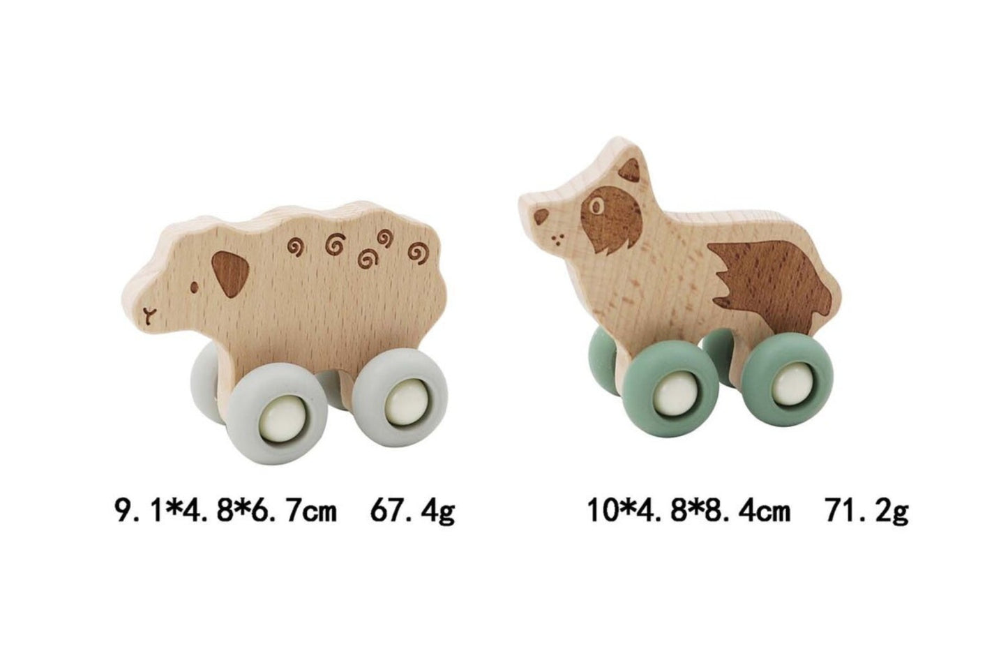 ECOWHEELS FARM MOVERS SHEEP & DOG - Bamboo Sprout