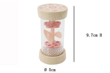 ECOWHIRLIE RATTLE PINK - Bamboo Sprout
