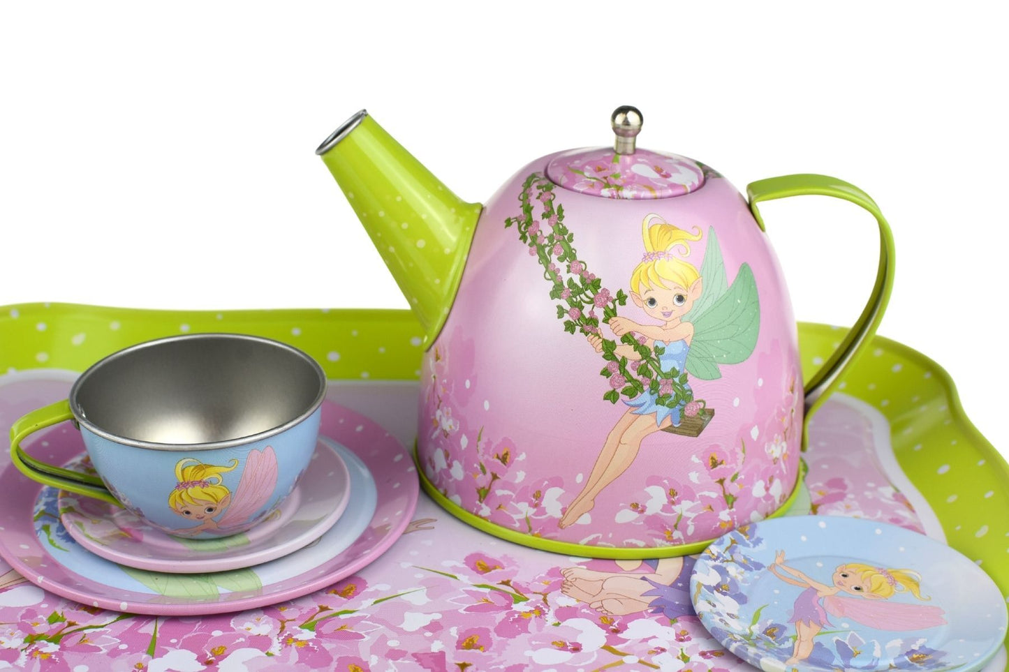 FAIRY TIN TEA SET IN SUITCASE - Bamboo Sprout