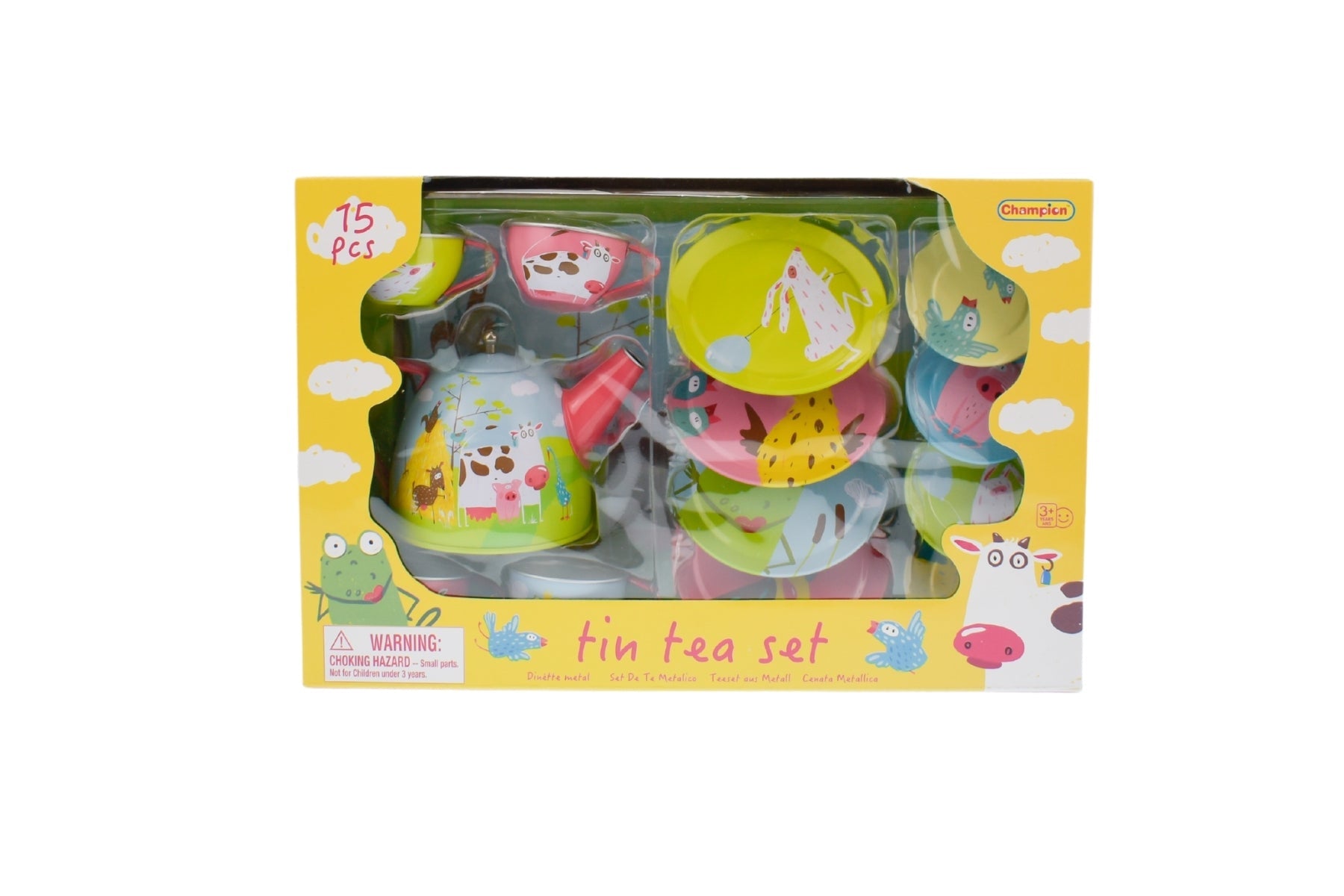 FARM TIN TEA SET 15PCS - Bamboo Sprout