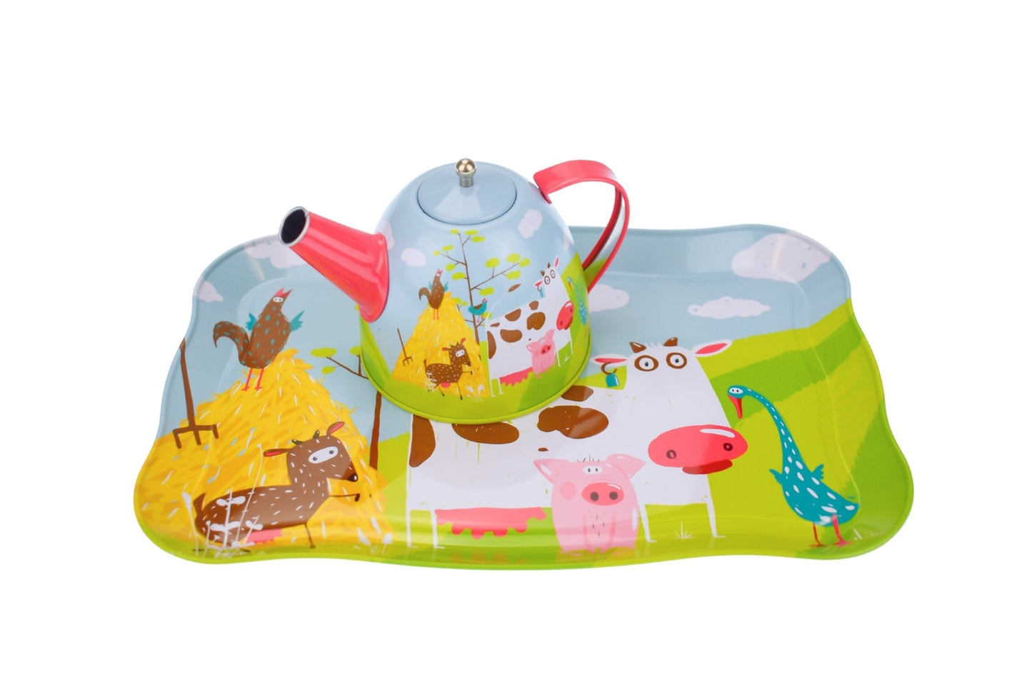 FARM TIN TEA SET 15PCS - Bamboo Sprout