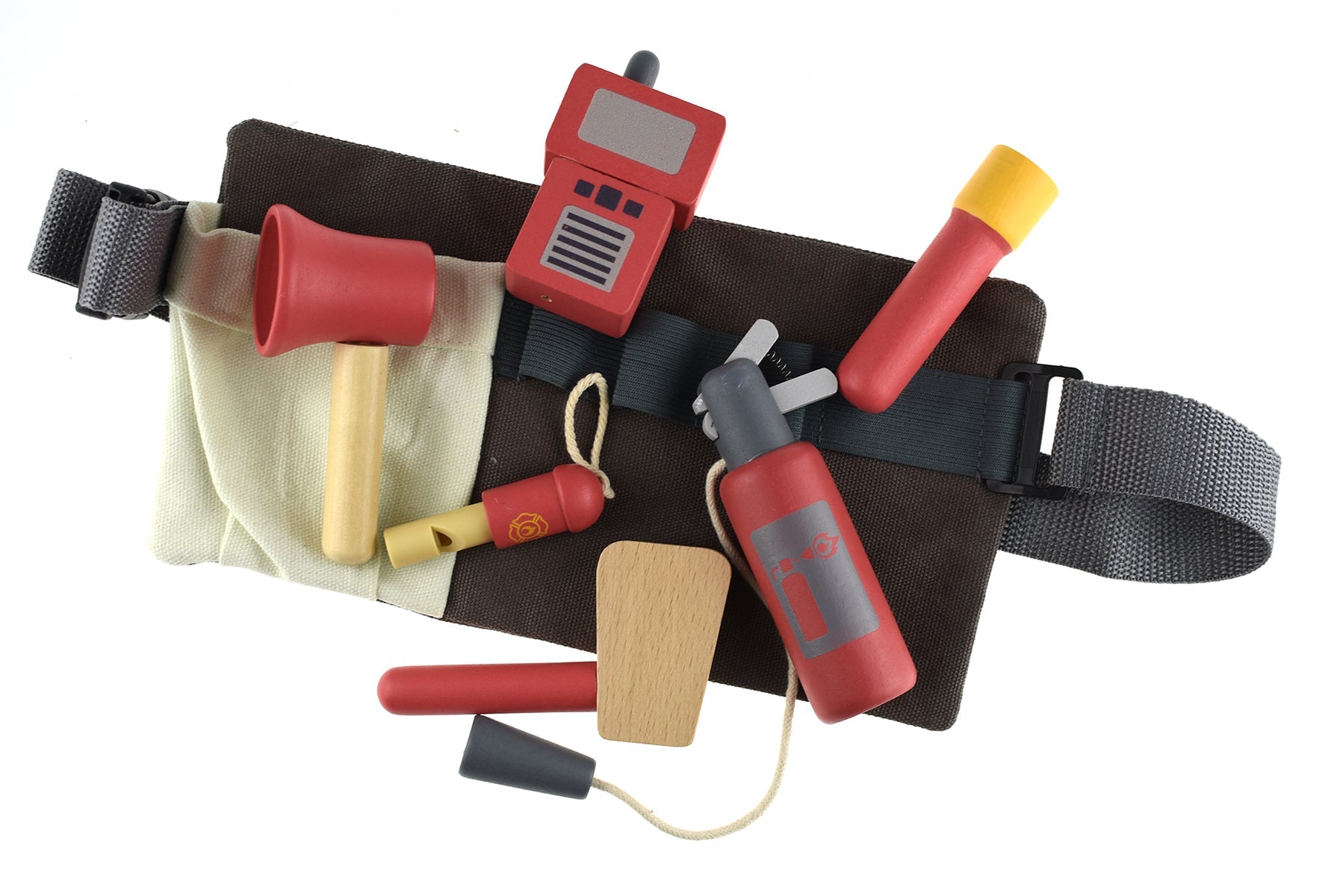 WOODEN FIRE FIGHTER BELT PLAYSET - Bamboo Sprout