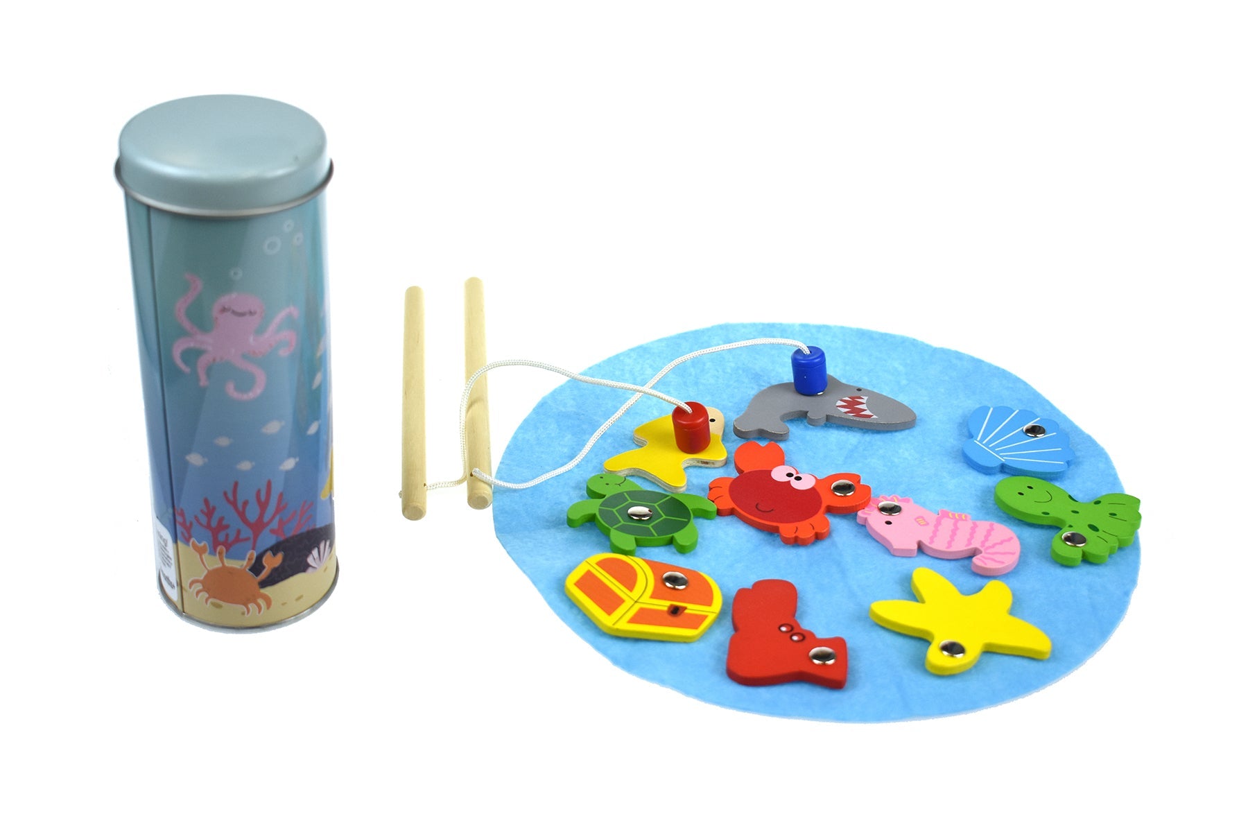 FISHING GAME IN TIN - Bamboo Sprout