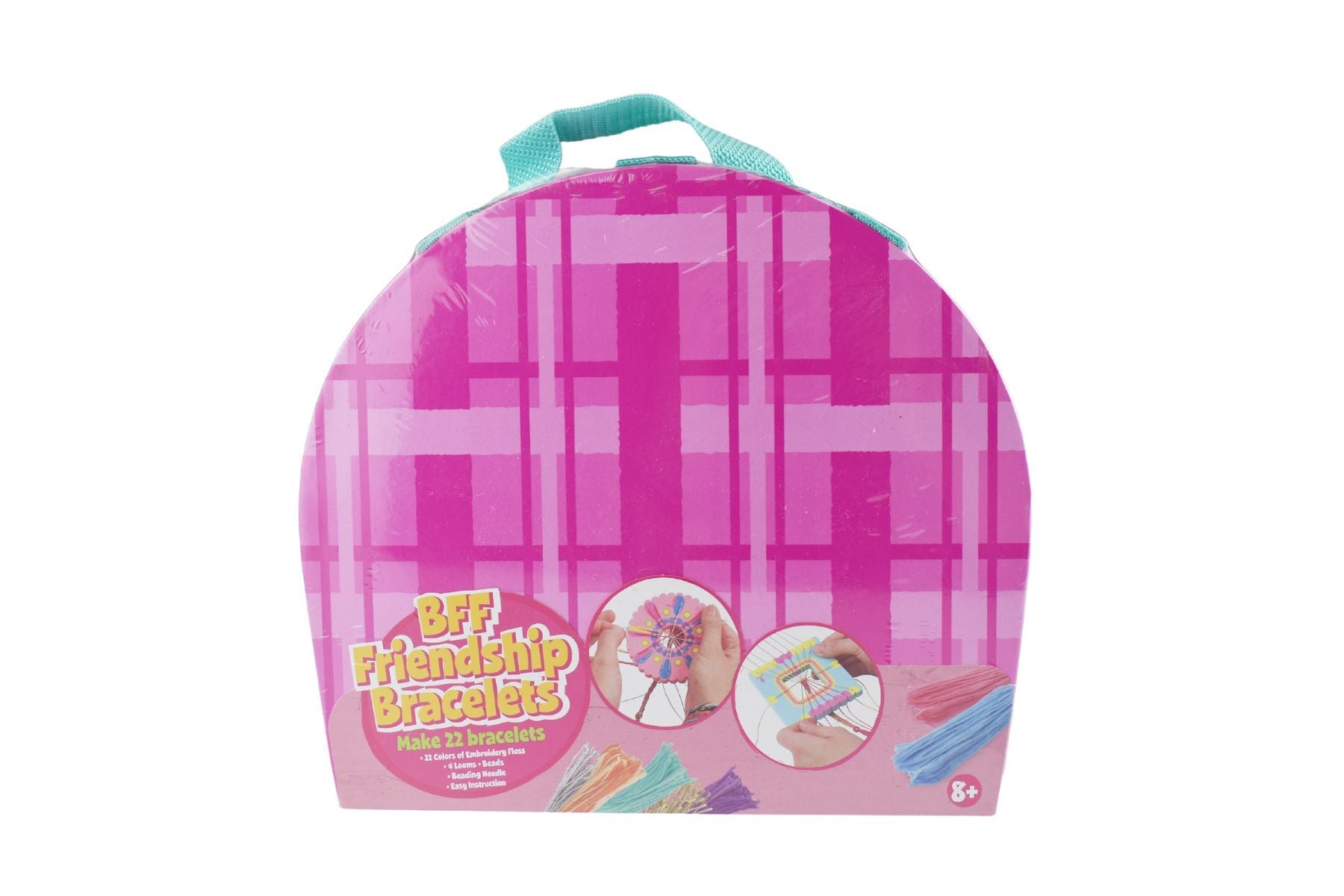 FRIENDS 4 EVER BRACELET MAKING KIT PINK - Bamboo Sprout