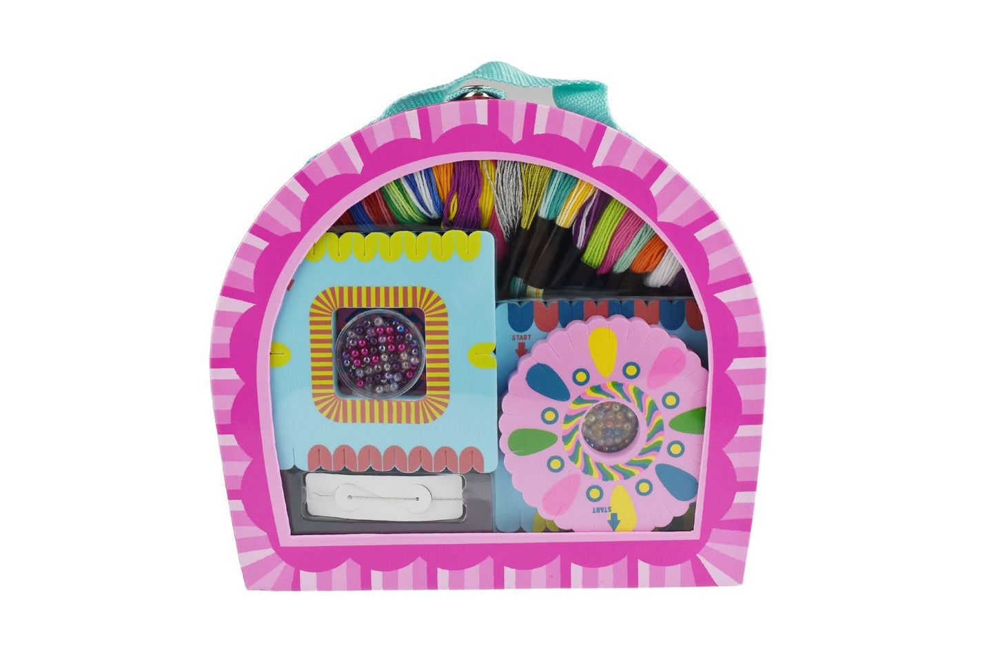 FRIENDS 4 EVER BRACELET MAKING KIT PINK - Bamboo Sprout