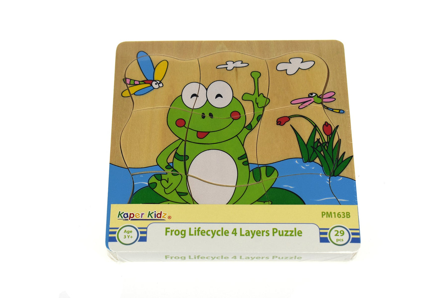 FROG LIFECYCLE 4 LAYERS PUZZLE BOARD - Bamboo Sprout