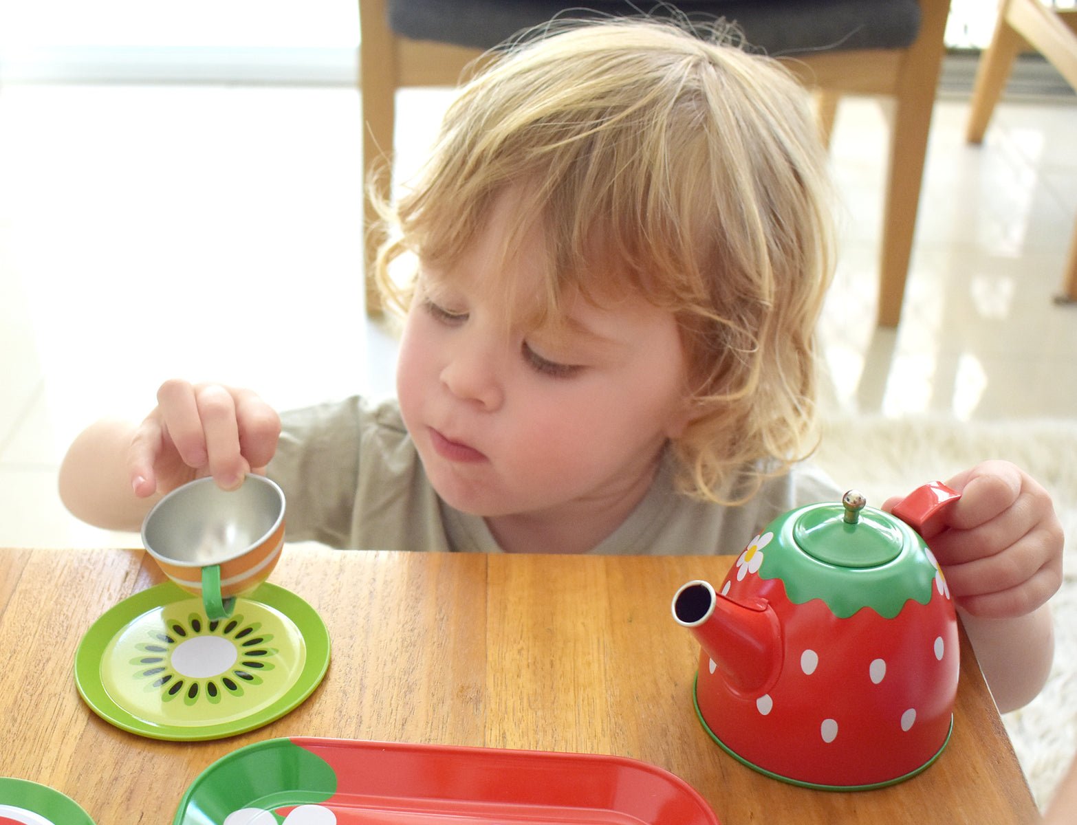 FRUIT TIN TEA SET 15PCS - Bamboo Sprout