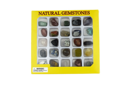 GEMSTONE SELECTION BOX 25PCS - Bamboo Sprout