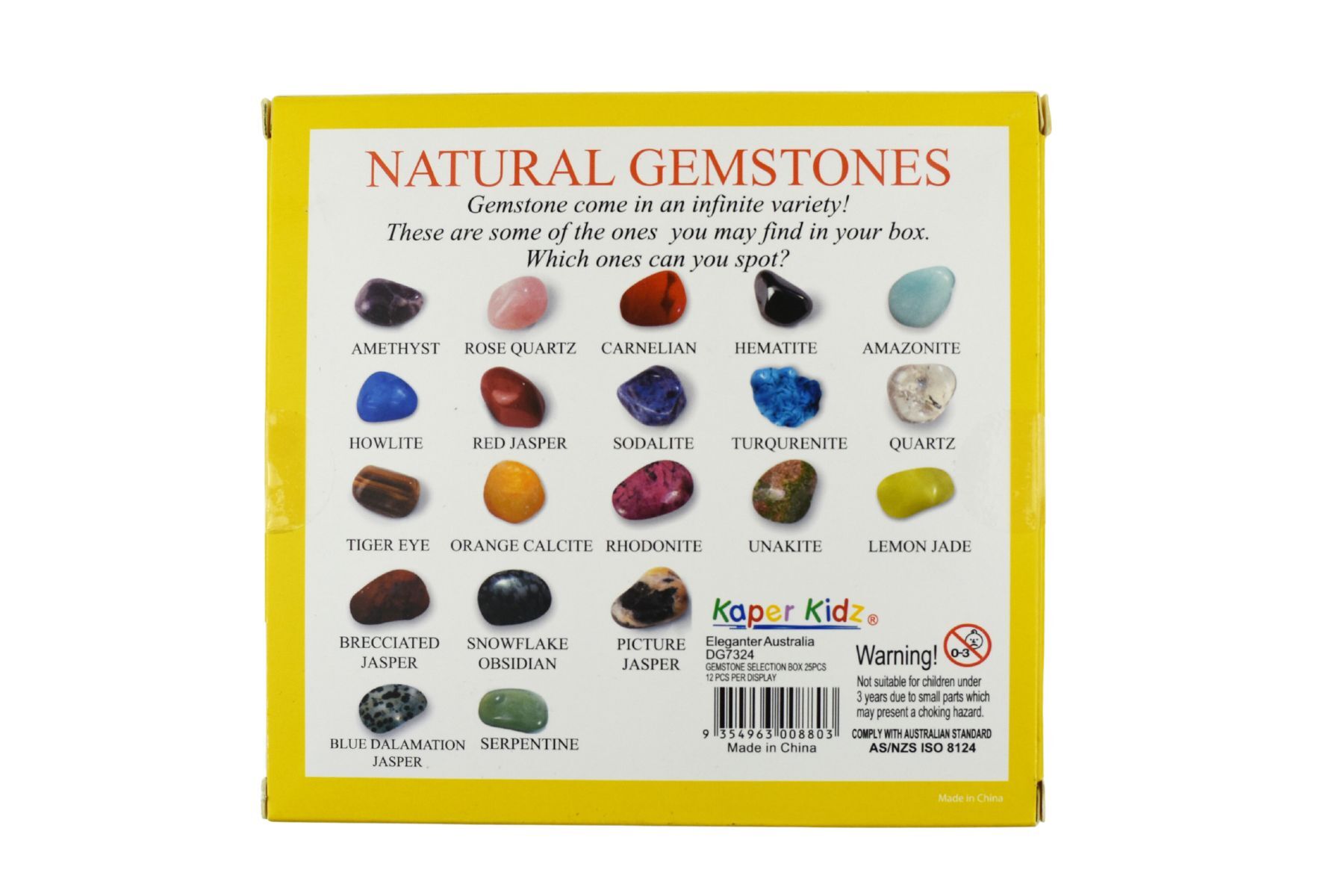 GEMSTONE SELECTION BOX 25PCS - Bamboo Sprout