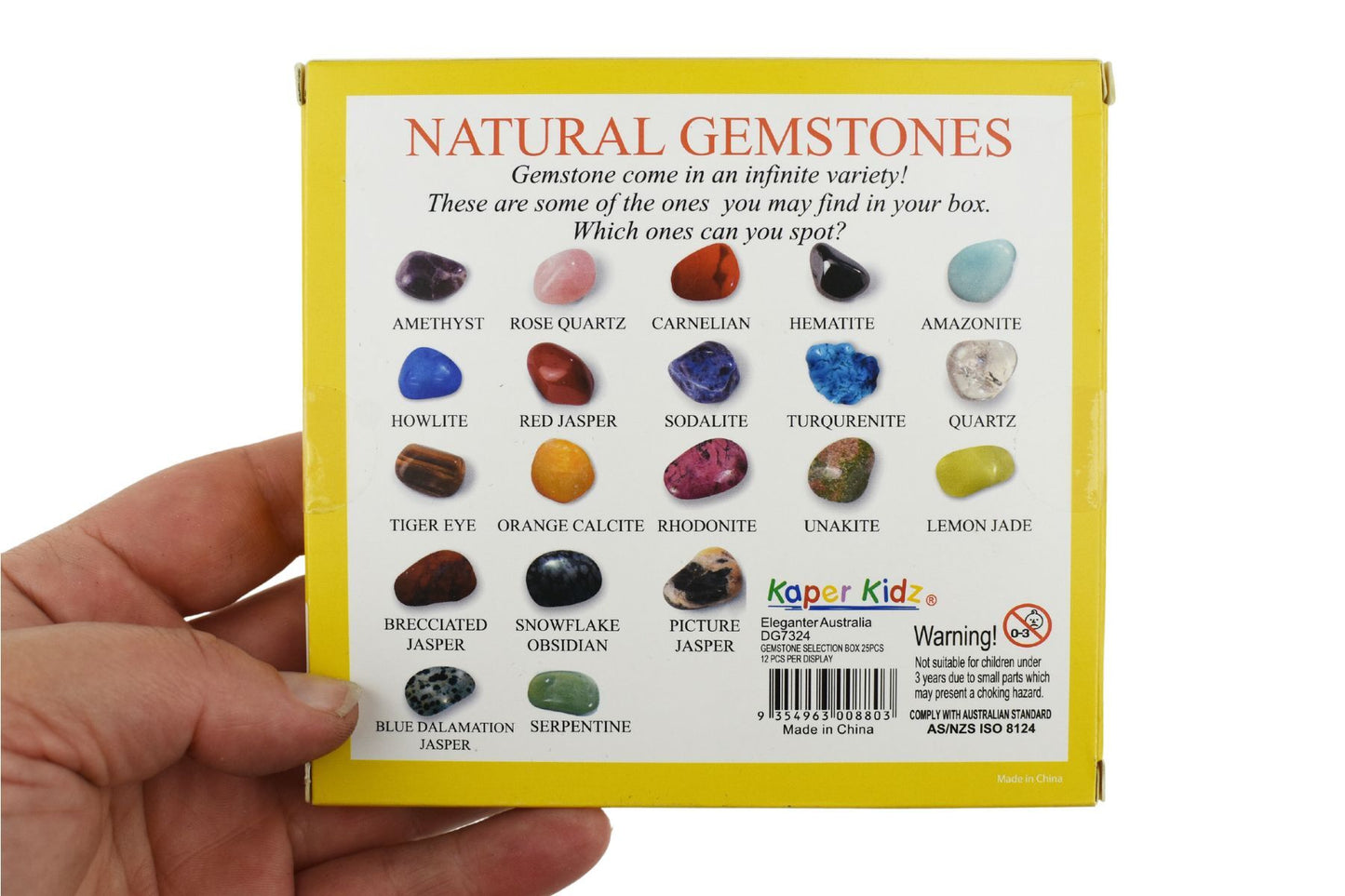 GEMSTONE SELECTION BOX 25PCS - Bamboo Sprout
