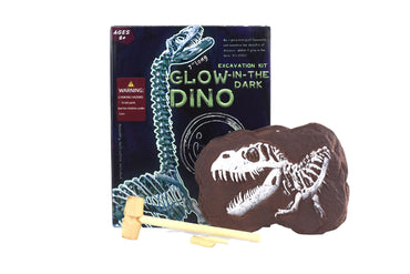 GLOW IN THE DARK DIPLODOCUS EXCAVATION KIT - Bamboo Sprout