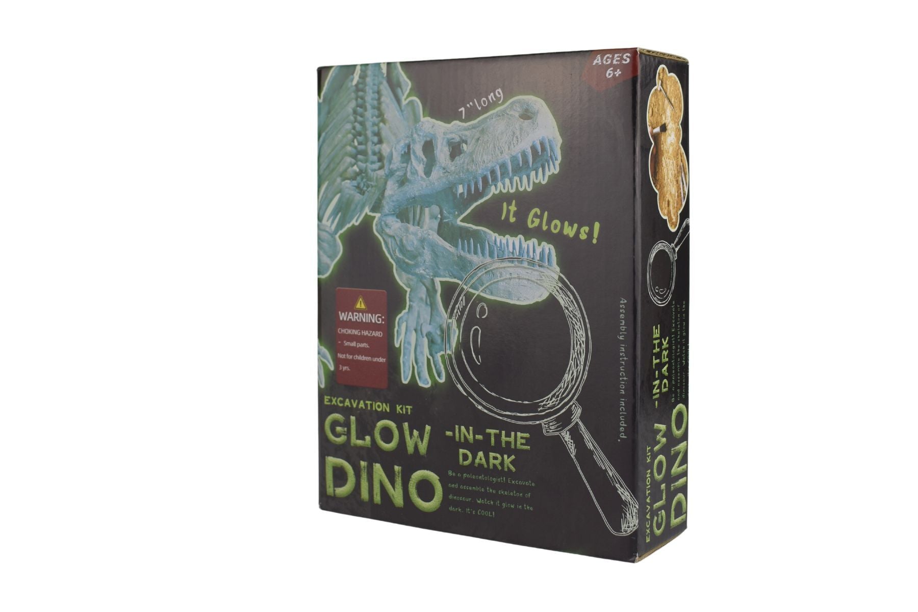 GLOW IN THE DARK TYRANNOSAURUS EXCAVATION KIT - Bamboo Sprout