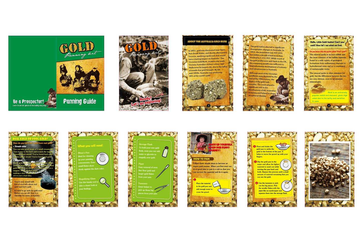 GOLD PANNING KIT - Bamboo Sprout