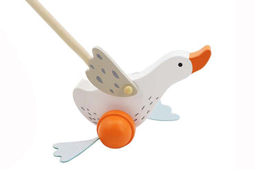 WOODEN GOOSE PUSH A LONG - Bamboo Sprout