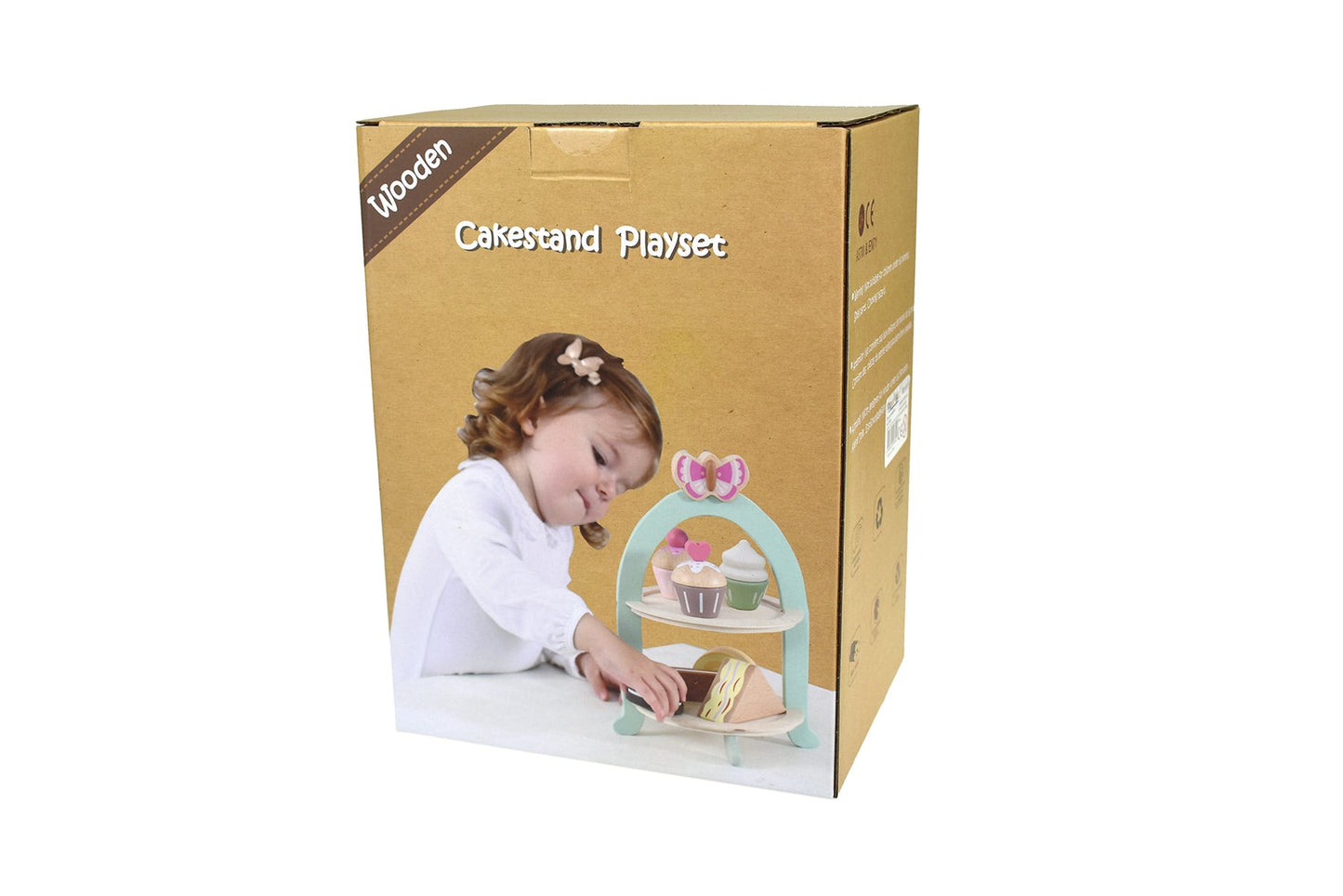 WOODEN HIGH TEA STAND PLAYSET - Bamboo Sprout