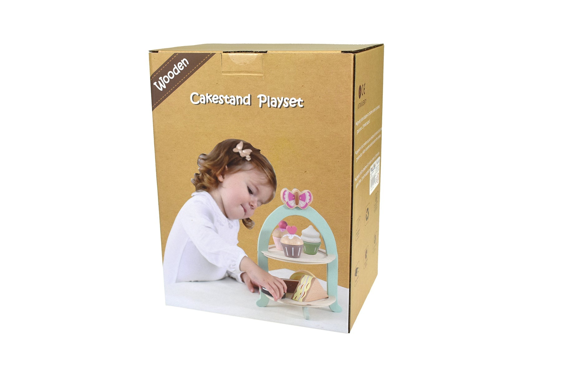 WOODEN HIGH TEA STAND PLAYSET - Bamboo Sprout