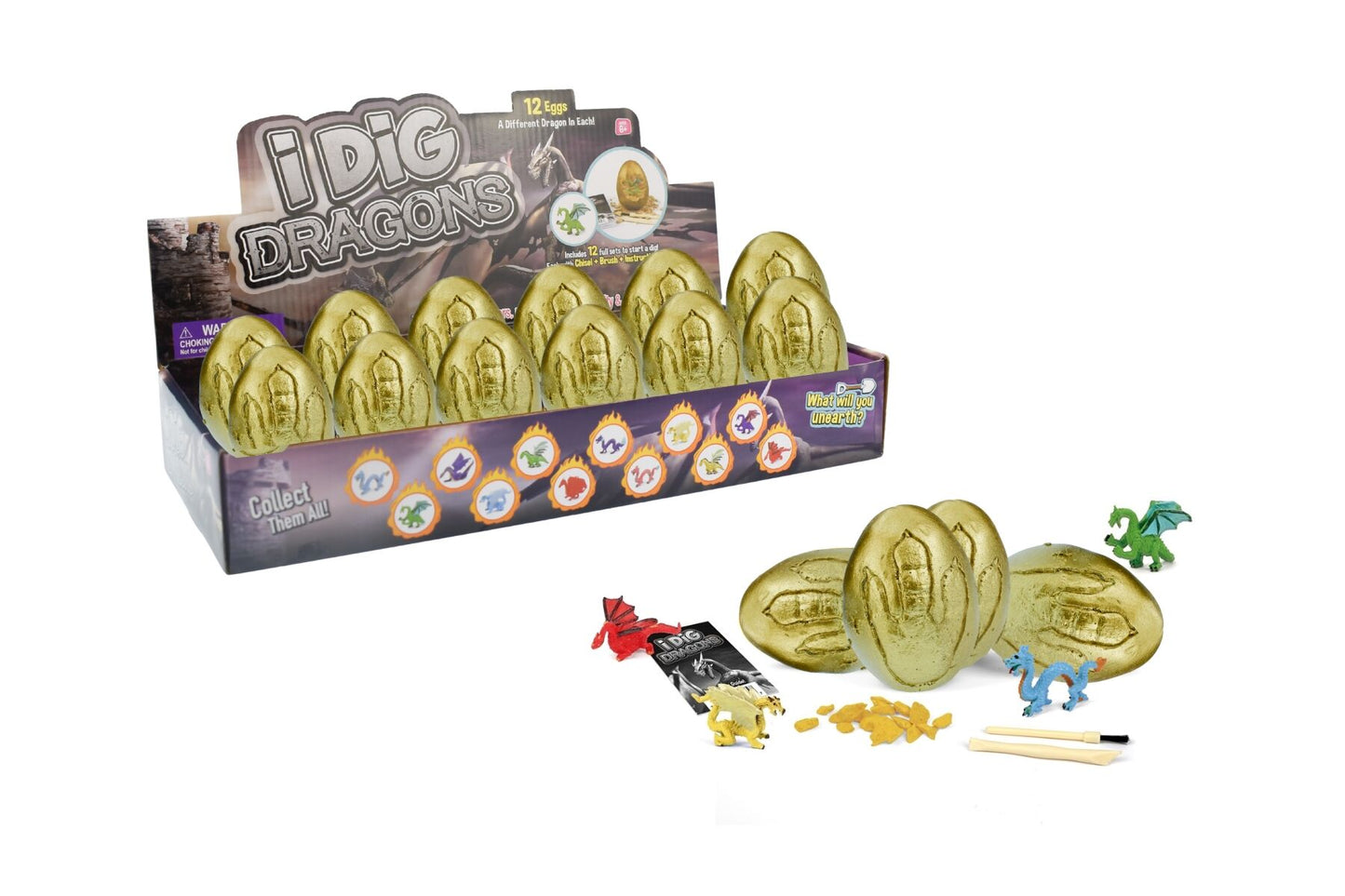 I DIG DRAGON EGG DIG KIT - Bamboo Sprout