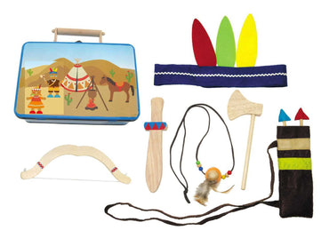 INDIAN DRESS UP TIN CASE - Bamboo Sprout