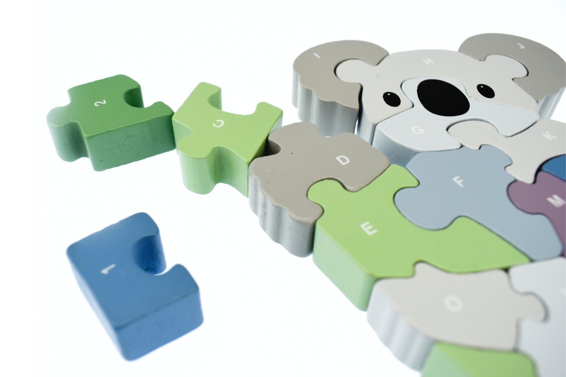 KOALA A - Z CHUNKY JIGSAW PUZZLE - Bamboo Sprout
