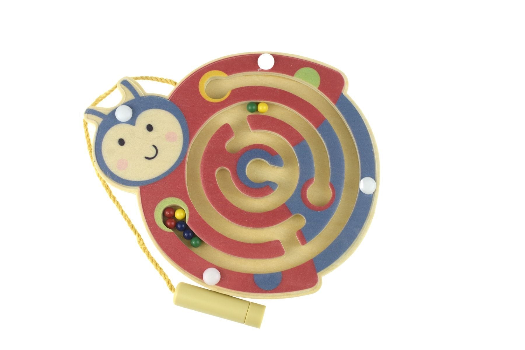 WOODEN LADYBIRD MAGNETIC LABYRINTH - Bamboo Sprout