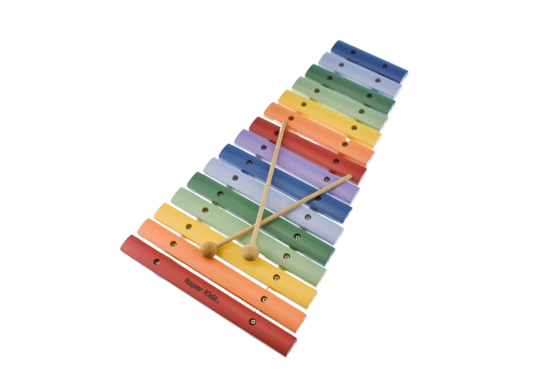 LARGE RAINBOW XYLOPHONE 15 BAR NOTES - Bamboo Sprout